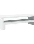 vidaXL fehér szerelt fa monitorállvány 54 x 22 x 15 cm