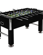 vidaXL fekete acél csocsóasztal 140 x 745 x 875 cm