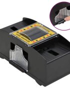 vidaXL fekete automatikus kártyakeverő 2 csomaghoz