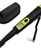 vidaXL fekete és sárga pinpointer fémdetektor LCD kijelzővel