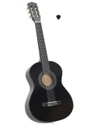 vidaXL fekete klasszikus gitár kezdőknek és gyerekeknek 1/2 34