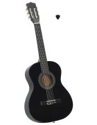vidaXL fekete klasszikus gitár kezdőknek és gyerekeknek 3/4 36