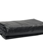 vidaXL fekete ponyva 5 x 7 m 650 g/m²
