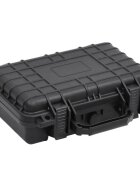 vidaXL fekete PP hordozható repülős tok 30x22x10 cm
