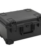 vidaXL fekete PP hordozható repülős tok 55 x 415 x 29 cm