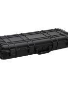 vidaXL fekete PP kerekes repülős tok 96 x 42 x 16 cm