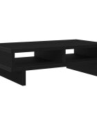 vidaXL fekete tölgy színű szerelt fa monitorállvány 50 x 27 x 15 cm