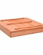 vidaXL fenyőfa homokozó 95 x 90 x 15 cm