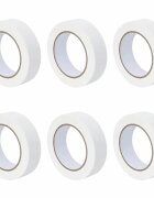vidaXL Festő Maszkoló Szalagok 6 db Fehér 30mm x 50m Papír