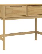vidaXL FLORO viaszbarna tömör fenyőfa tálalóasztal 895 x 365 x 73 cm