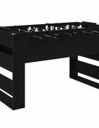 vidaXL Foci Asztal Fekete Tölgy 1465 x 74 x 85 cm Szerelt Fa