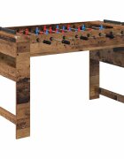 vidaXL Foci Asztal Öreg fa 125 x 605 x 80 cm Szerelt Fa