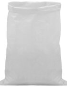vidaXL Fonott zsákok 10 db Fehér 50 x 80 cm PP