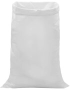 vidaXL Fonott zsákok 10 db Fehér 80 x 125 cm PP