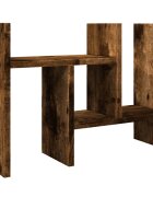 vidaXL füstös tölgy szerelt fa asztali szervező 345 x 155 x 355 cm