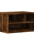 vidaXL füstös tölgy színű szerelt fa nyomtatóállvány 40 x 32 x 225 cm