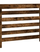 vidaXL füstös tölgy színű szerelt fa radiátorburkolat 104 x 20 x 82 cm