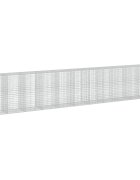 vidaXL Gabion 5 mm Dróttal és 5x10 cm Rácsos 1100x100x200 cm
