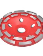 vidaXL Gyémánt Csiszoló Dupla 125 mm