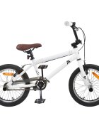 vidaXL Gyerek BMX Kerékpár 16 Hüvelyk 5-8 éves korig való Fehér