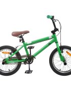 vidaXL Gyerek BMX Kerékpár 16 Hüvelyk 5-8 éves korig való Zöld