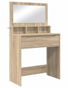 vidaXL Hálószobai Öltözködő Asztalok Sonoma tölgy 80 x 396 x 135 cm