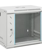 vidaXL Hálózati szekrény tárolóval Grey 530 x 400 x 450 mm Acél