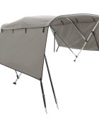 vidaXL háromágú bimini tető oldalfalakkal 183 x (185-198) x 137 cm