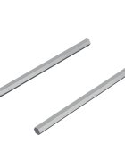 vidaXL Hatos Kulcs 2 db Ezüst 20 x 52 mm Acél