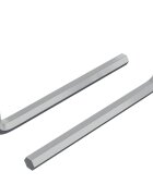vidaXL Hatos Kulcs 2 db Ezüst 32 x 86 mm Acél