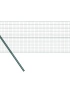 vidaXL Hegesztett dróthálós kerítés talaj rögzítés 100 x 05 m
