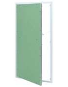 vidaXL Hozzáférési panel Zöld és Ezüst 55 x 105 cm