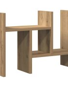 vidaXL Íróasztali rendező Kézműves Tölgy 345 x 155 x 355 cm