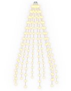 vidaXL Karácsonyfa fények 150 LED Meleg fehér 150 cm