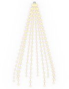 vidaXL Karácsonyfa fények 210 LED Meleg fehér 210 cm