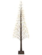 vidaXL Karácsonyi csillagfény Barna 240 cm Műanyag 688 LED