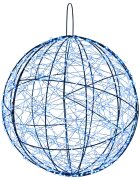 vidaXL Karácsonyi csúcsdísz világítás 950 LED Kék Átmérő 60 x 63 cm