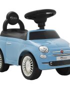 vidaXL kék ráülős Fiat 500 játékautó