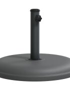 vidaXL kerek napernyőtalp Ø32/35/38 mm-es rúdhoz 15 kg