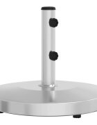 vidaXL kerek napernyőtalp Ø32/38/48 mm-es rúdhoz 25 kg