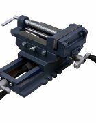 vidaXL kézi működtetésű kereszttengelyes satu 127 mm