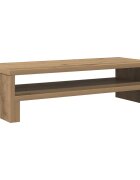 vidaXL kézműves tölgy színű szerelt fa monitorállvány 54 x 22 x 15 cm