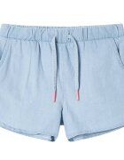 vidaXL Kids'Shorts Denim Blue 140 Light Blue 92