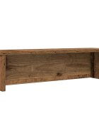 vidaXL konyhai állvány rakodható régi fa 50x15x16 cm Gépelt fa
