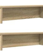 vidaXL konyhai állványok egymásba rakható 2 db Sonoma tölgy 60x15x16cm