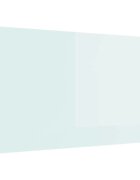vidaXL Konyhai hátfal Tej 70 x 40 cm edzett üveg