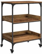 vidaXL Konyhai kocsi Öreg fa 60 x 41 x 80.5 cm Szerelt Fa