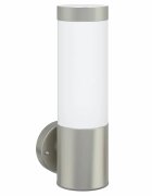 vidaXL Kültéri Fali Lámpa Ezüst 12 x 85 x 27 cm