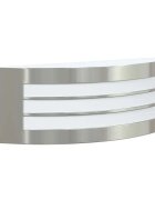 vidaXL Kültéri Fali Lámpa Ezüst 32 x 10 x 10 cm