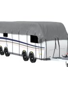 vidaXL lakókocsi tetőfedő szürke 900x300 cm nem szőtt szövetből